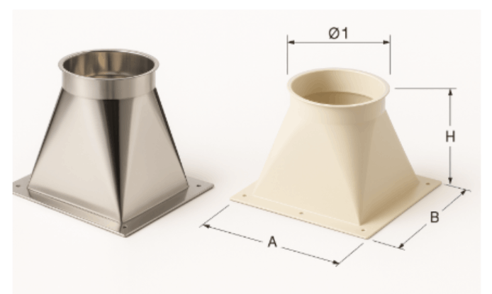 Flanged Hoppers